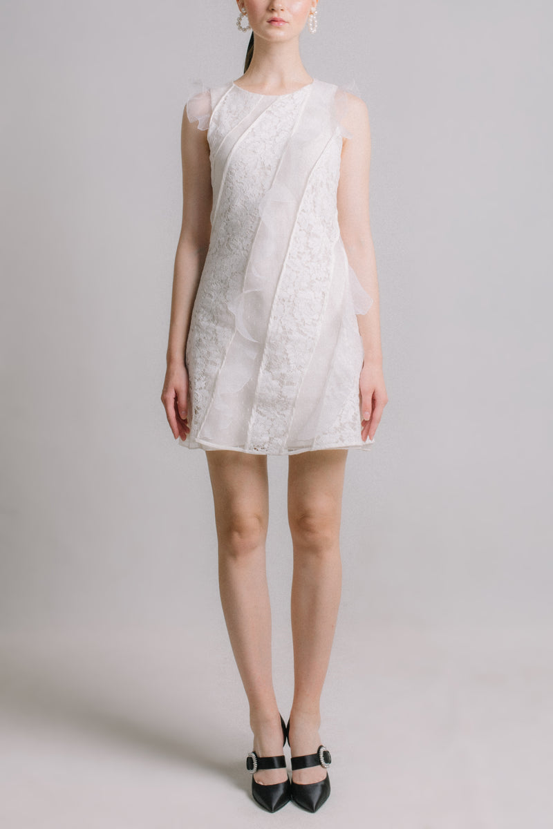 The Prelude - White Lace Dress