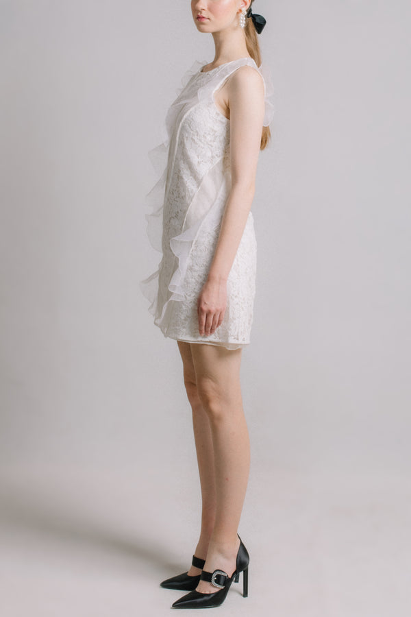 The Prelude - White Lace Dress