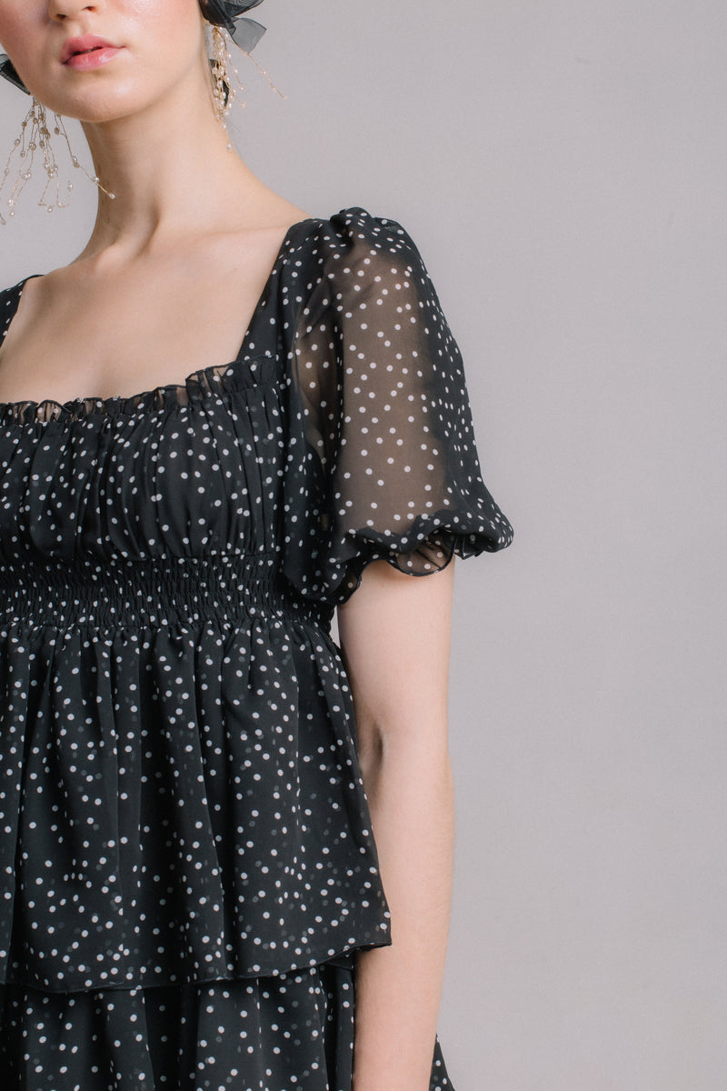 The Prelude - Polka Dot Romper