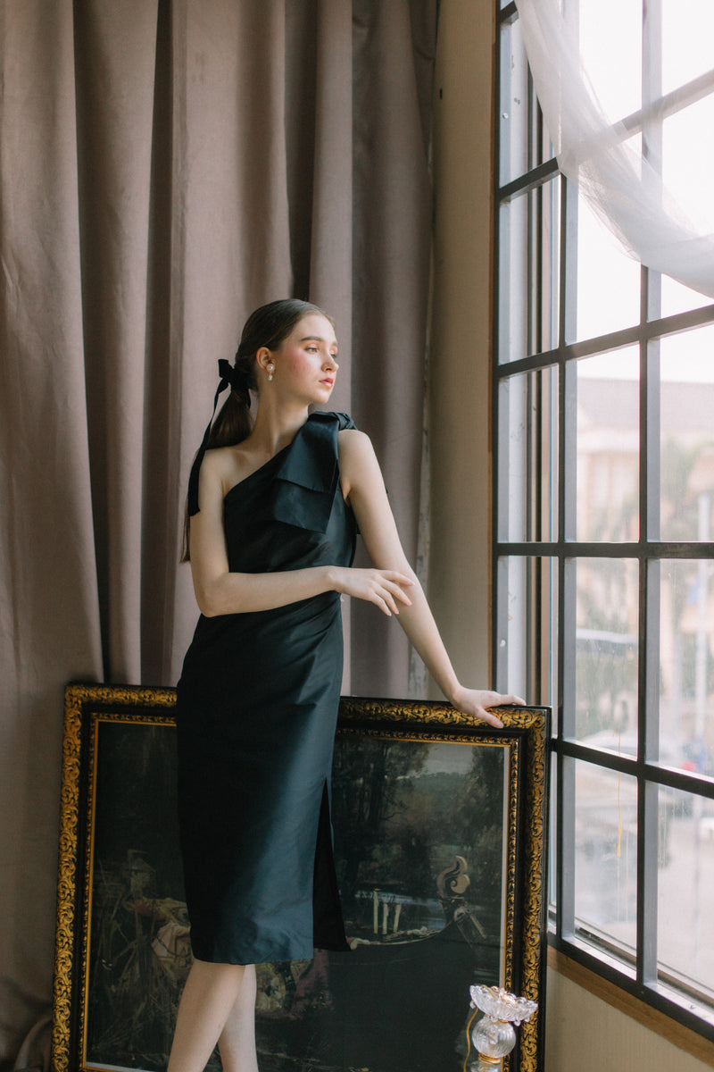Toga black dress sale
