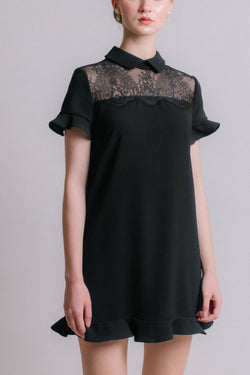 The Prelude - Black Lace Dress
